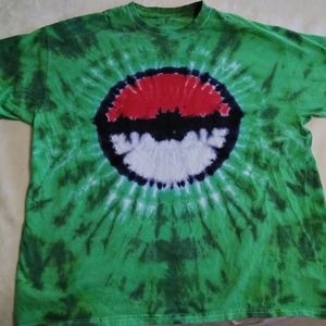 Pokemon tye dye t shirt